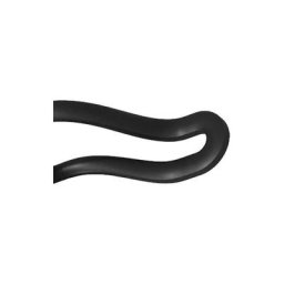 Umbra - Double tringle à rideaux extensible Midnight - Noir mat