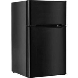 Frigo Réfrigérateur Rétro 90L Double Porte, Congélateur 27L, Refroidissement 0℃ à 10℃, Température