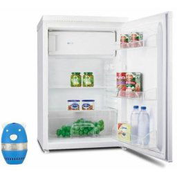 Réfrigérateur frigo simple porte table top blanc 119L Froid statique Clayette Verre - Blanc - Amica
