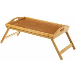 Zen Et Ethnique - Plateau de lit pliable en bois