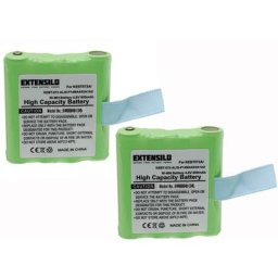 2x Batteries remplacement pour Motorola IXNN4002B, LIS-P14MAA03A1AX, BP-38 pour radio talkie-walkie