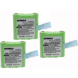 3x Batteries compatible avec Motorola Talkabout T40, T80 Extreme, tlkr 3, tlkr 5 radio