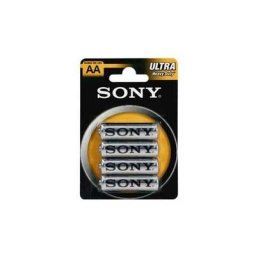 4 piles 1.5v,lr6, aa sony