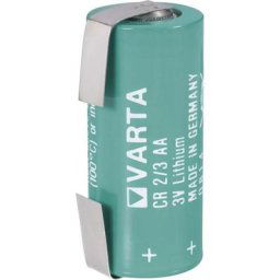 Pile spéciale cr 2/3 aa lf lithium Varta 6237LF cosses à souder en u 3 v 1350 mAh 1 pc(s)