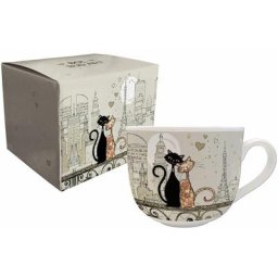 Le Monde Des Animaux - Bol céramique Les chats amoureux amys bug art