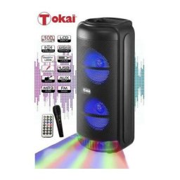 Tokai - enceinte karaoké avec micro et jack guitare usb radio fm micro sd tokaï