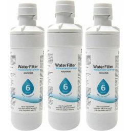 Alwaysh - Lot de 3 LT1000P Filtre à eau externe universel pour réfrigérateur Blanc