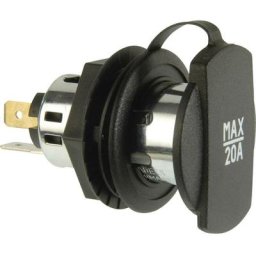 Prise Power avec douille de serrage Charge de courant max=20 a Convient pour (détails) Fiche