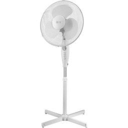 Teesa - TSA8021 VENTILATEUR sur pied avec minuterie, blanc