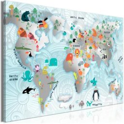 Tableau - Fairytale Map (1 Part) Wide 60x40