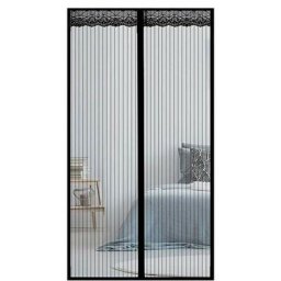 Olhetc - Rideau Aimanté pour 140x230cm MagnéTique Rideau De Porte Moustiquaire Fenetre Fermeture