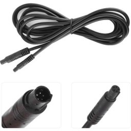 Cble d'extension de caméra de recul 8.2ft 5Pin mle à femelle ligne de vue arrière de voiture