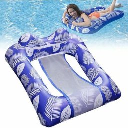 Ontway - Hamac Gonflable Piscine, Hamac d'eau Hamac de Piscine Gonflable avec Filet Hamac Flottant