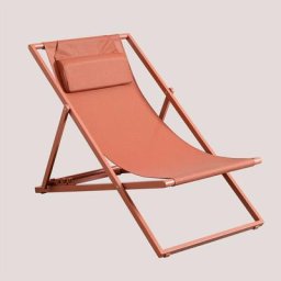 Sklum - Hamac de jardin en acier Jensy Cèdre rouge - Cèdre rouge