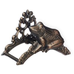 Support mural pour votre tuyau d'arrosage, design vintage, fonte de fer, hlp 18,5 x 26,5 x 16,5 cm,