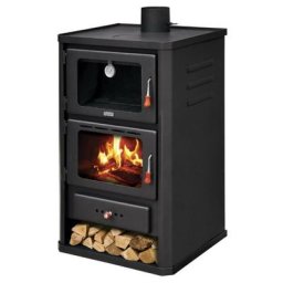Cuisinière à bois fg - Acier - Acier