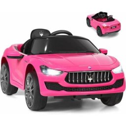 12V Voiture Electrique avec Télécommande pour Enfants, Cabriolet Enfant Électrique Démarrage/Frein