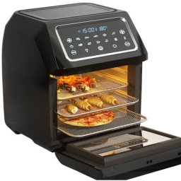 Friteuse automatique visuelle intelligente 12L grande capacité 1800W haute puissance Four