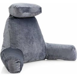 Coussin de Lecture Accoudoir Rembourrage de Mousse Dechiquetee a Memoire de Forme, Oreiller de Lit