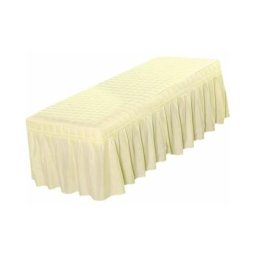 Drap De Lit, Jupe De Table De Massage Couverture De Couleur Unie Drap De Beauté De Type Couverture