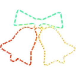 Vidaxl - Figurine de cloches de Noël avec 72 led 50x56 cm n/a