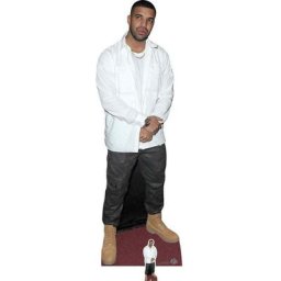 Figurine en carton taille reelle Drake 182cm