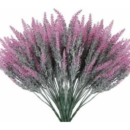 10pcs Faisceaux De Lavande Naturels, Fraîchement Récoltés Séchées Lavande Bouquet, Fleurs