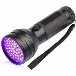 Lampe Torche uv Lampe de Poche 51 LEDs,UV Torch avec Lumière Noire,Torche Ultra Violet Puissante,