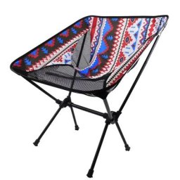 BSR - Chaise de camping ultra-légère, chaise de plage portable, robuste et pliable pour le camping