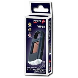 Lampe de poche solaire 2 led viper