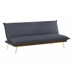 Concept-usine - Banquette clic clac 3 places gris foncé isa - Gris foncé