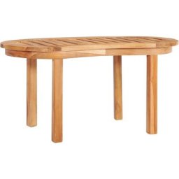 Vidaxl - Table basse 90x50x45 cm Bois de teck solide Brun