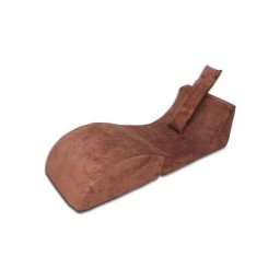 Canapé relax pliable Daim Marron - Marron