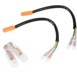 Adaptateur de cblage de clignotant de moto adapté pour Kawasaki Z125 Z250 Z300 Z650 Z900