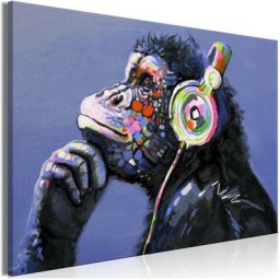 Tableau - Musical Monkey (1 Part) Wide 120x80