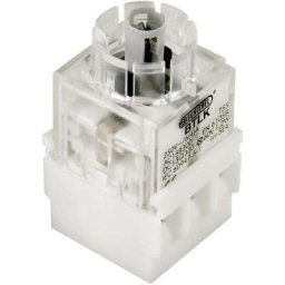 BTL5K Élément de contact avec culot dampoule 1 nf (r), 1 no (t) à rappel 250 v 1 pc(s) - Schlegel