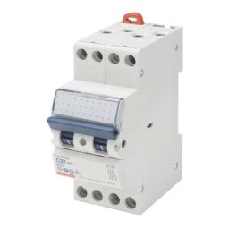 Disjoncteur Magnétothermique Gewiss 32A 4P 6KA c 2 Modules GW90290