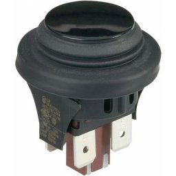 3656-001.22 3656-001.22 Bouton poussoir à pression 250 v/ac 16 a 2 x Off/(On) à rappel IP65 1 pc(s)