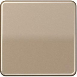Jung - Cache Interrupteur va-et-vient, Bouton-poussoir bronze CD590GB
