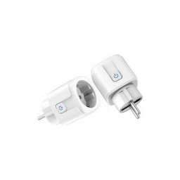 Prise intelligente wifi 20A avec télécommande de téléphone portable vocale ai de mesure de puissance