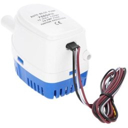 Pompe à eau de cale submersible automatique pour bateau 12V avec interrupteur à flotteur G750-12V-06