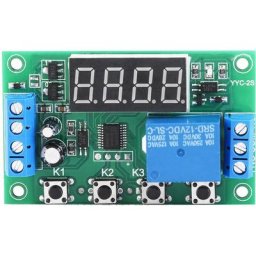 Module de commutateur de commande d'automatisation de relais de minuterie réglable d'affichage à