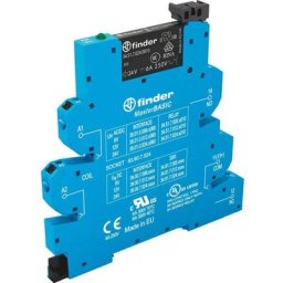 Interface modulaire à relais MasterBASIC n/a coupure 250 v/ac 6 a Finder 39.01.0.024.0060