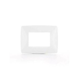 Gewiss - Chorus placca one tecnopolimero 3 modules white color milk gw16103tb