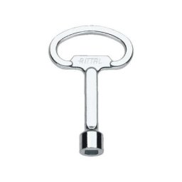 Clé pour armoires de distribution carré 8 mm Rittal 2548.000 acier 1 pc(s)