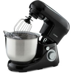 Klarstein - Robot Patissier Multifonctions, Batteur sur Socle, Bol 5L, Robot Cuisine 1300W, Crochet