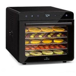 Déshydrateur alimentaire Klarstein shaftesbury 700w - minuterie - 30-85°c - noir - Noir