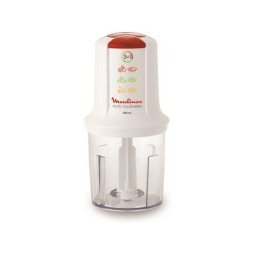 Mini-hachoir 3en1 0.5l 500w blanc Moulinex AT710110 - blanc