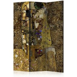 Paravent 3 volets - Golden Kiss [Room Dividers] 135x172