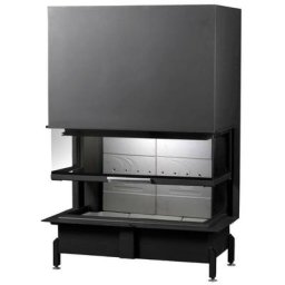 Insert de cheminée 100 cm evo u ld 14kW